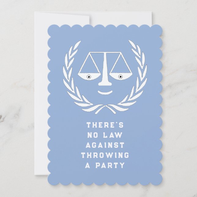 Invitaciones a la fiesta de graduación de la Facul (Anverso)