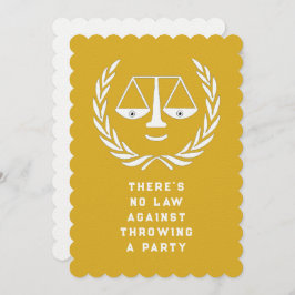 Invitaciones a la fiesta de graduación de la Facul