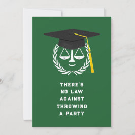 Invitaciones a la fiesta de graduación de la Facul