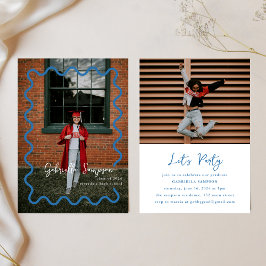 Invitaciones a la fiesta de graduación de los Colo