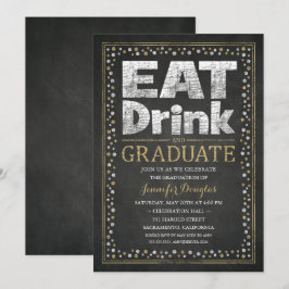 Invitaciones a la fiesta de graduación Grado único