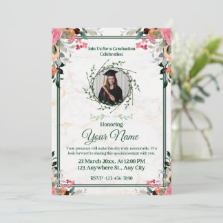 Invitaciones a la Fiesta de Graduación | Graduació