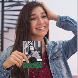 Invitaciones a la fiesta de graduación [Verde]