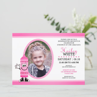 Invitaciones a la fiesta de graduados de jardines
