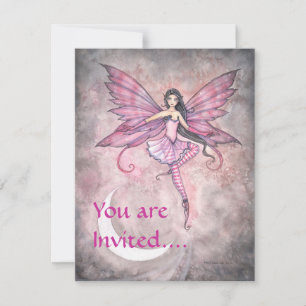 Invitaciones a la fiesta de hadas de Molly Harriso
