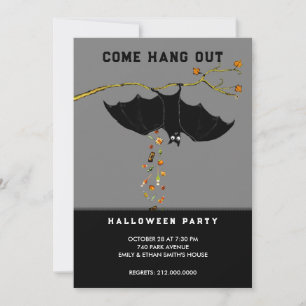 Invitaciones a la fiesta de Halloween