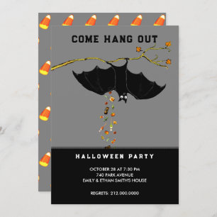 Invitaciones a la fiesta de Halloween