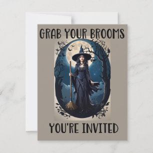 Invitaciones a la fiesta de Halloween 'Agarra tus 