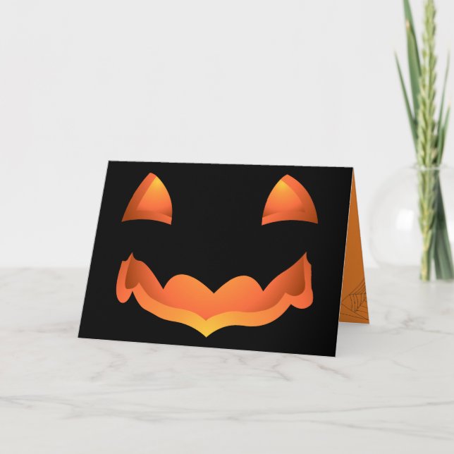 Invitaciones a la fiesta de Halloween con tarjetas (Anverso)