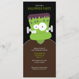 Invitaciones a la fiesta de Halloween del Monstruo