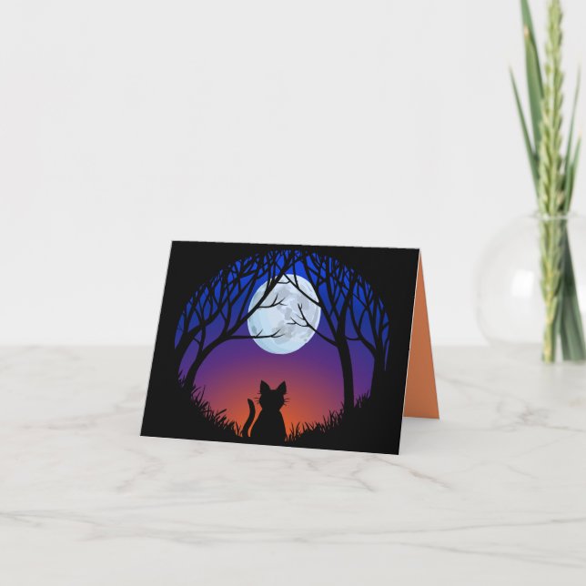 Invitaciones a la fiesta de Halloween del Personal (Anverso)