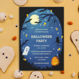 Invitaciones a la fiesta de Halloween para niños p