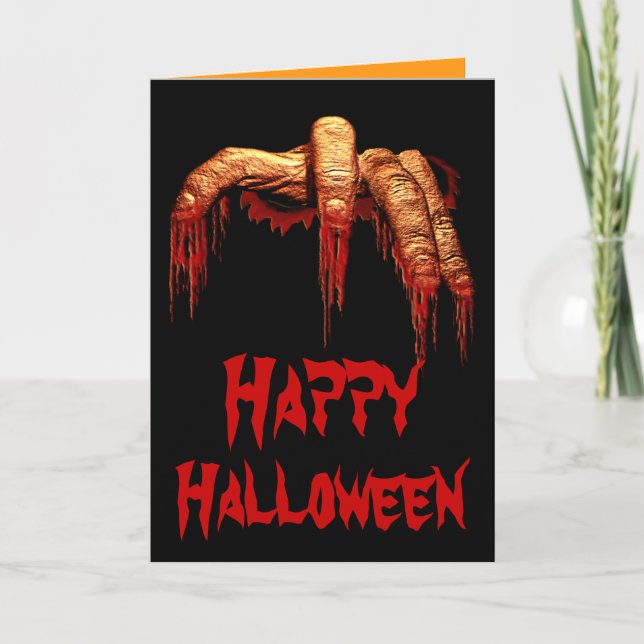 Invitaciones a la Fiesta de Halloween Tarjetas de  (Anverso)