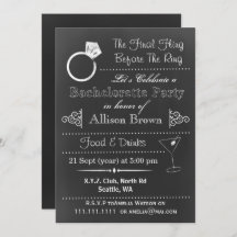 Invitaciones a la fiesta de la bachillerato de Cha