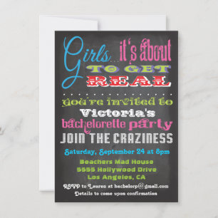 Invitaciones a la fiesta de la bachillerato de Cha