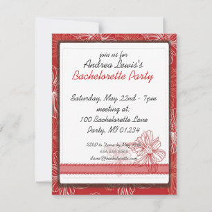 Invitaciones a la fiesta de la bachillerato de Daf