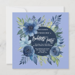 Invitaciones a la fiesta de la bachillerato floral