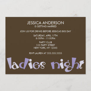 Invitaciones a la fiesta de la bachillerato noctur