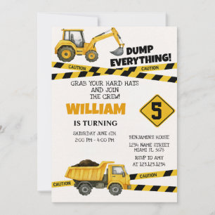 Invitaciones a la fiesta de la construcción