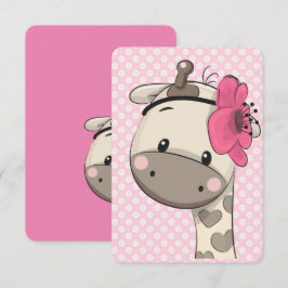 Invitaciones a la fiesta de la niña personalizado