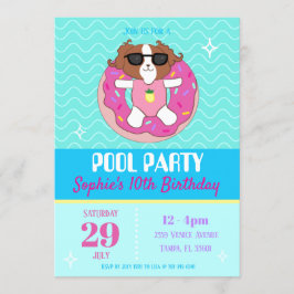 Invitaciones a la Fiesta de la Piscina de Perros d