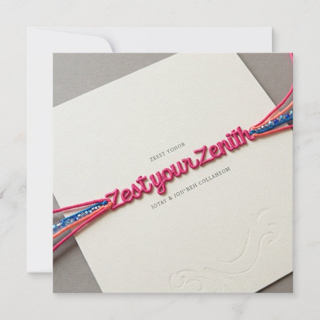 Invitaciones a la fiesta de la soltera (Anverso)