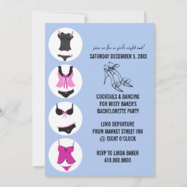 Invitaciones a la fiesta de la soltera
