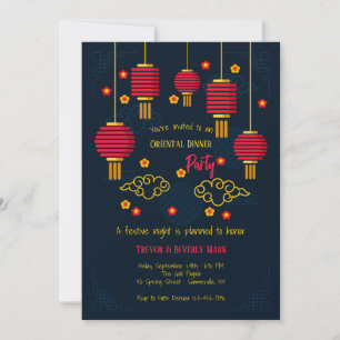 Invitaciones a la Fiesta de las Linternas Rojas
