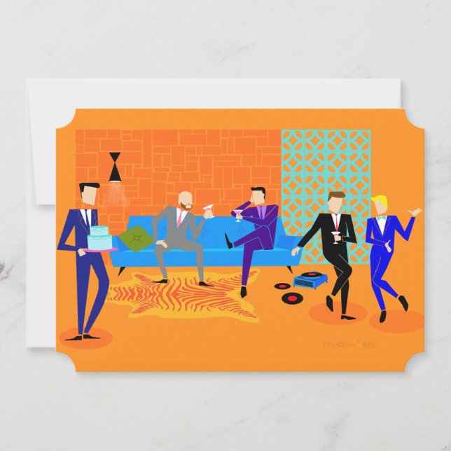 Invitaciones a la fiesta de los gays en el persona (Anverso)