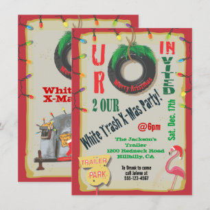 Invitaciones a la fiesta de los Navidades de la ba