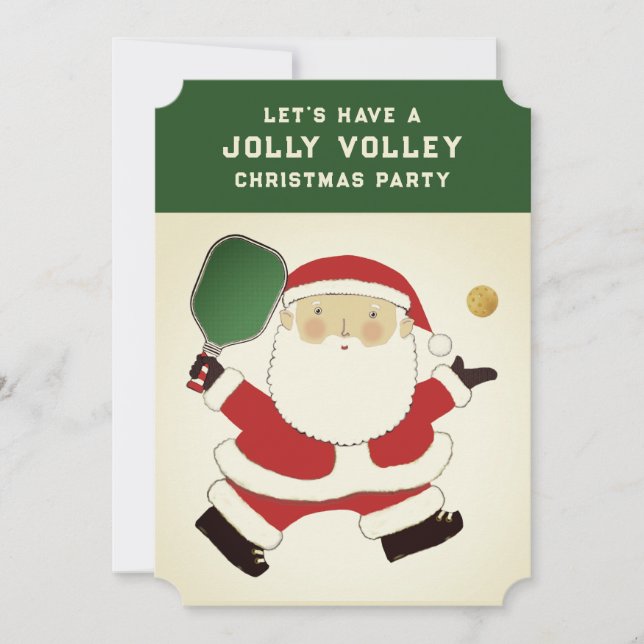 Invitaciones a la fiesta de los Navidades del balo (Anverso)