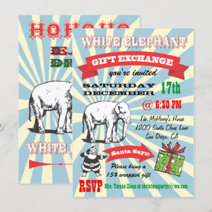 Invitaciones a la fiesta de los Navidades del Elef