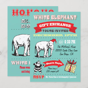 Invitaciones a la fiesta de los Navidades del Elef