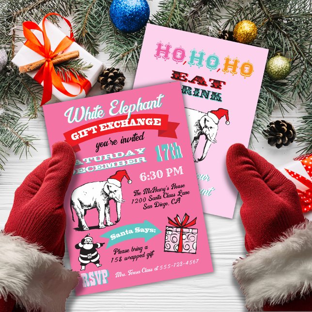 Invitaciones a la fiesta de los Navidades del Elef (Subido por el creador)