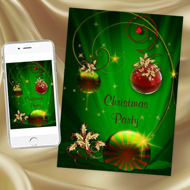 Invitaciones a la fiesta de Navidad del elefante b (White elephant Christmas party invitation. Instant download and printed invitations available.)