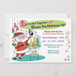 Invitaciones a la fiesta de Navidades Bartender Sa