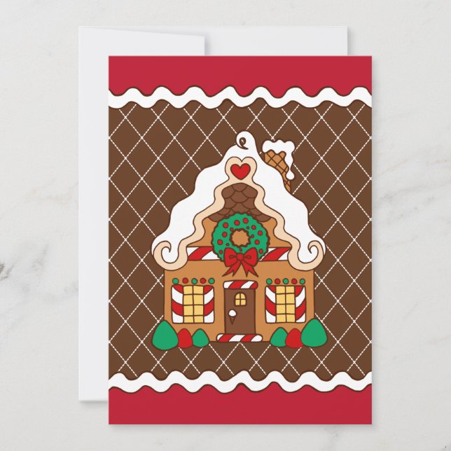 Invitaciones a la fiesta de Navidades de la Casa d (Anverso)