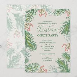 Invitaciones a la fiesta de Navidades de moda de B