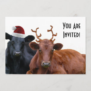 Invitaciones a la fiesta de Navidades del personal