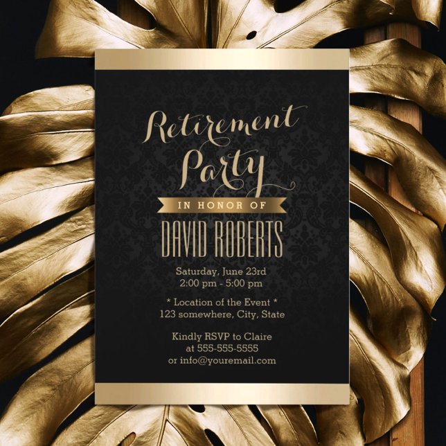 Invitaciones a la fiesta de retiro de Damasco de O (Subido por el creador)