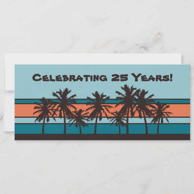 Invitaciones a la fiesta del aniversario de la pla (Anverso)