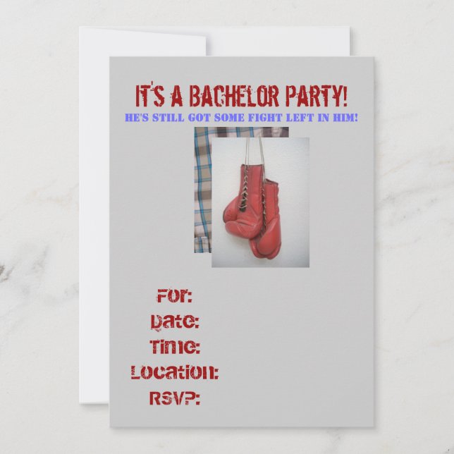 Invitaciones a la fiesta del bachillerato Fiesta a (Anverso)
