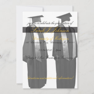 Invitaciones a la fiesta del Cabo de Graduación y