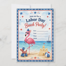Invitaciones a la Fiesta del Día del Trabajo