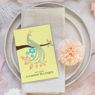 Invitaciones a la Fiesta del Jardín del Peacock