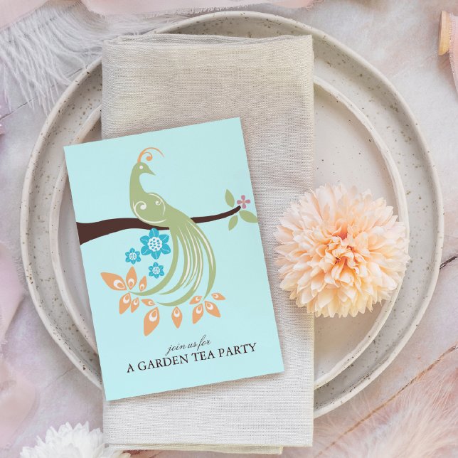 Invitaciones a la Fiesta del Jardín del Peacock (Subido por el creador)