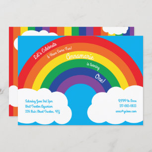 Invitaciones a la fiesta del primer cumpleaños con