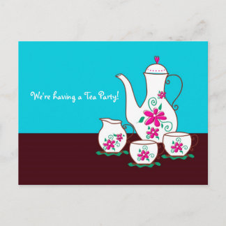 Invitaciones a la fiesta del té