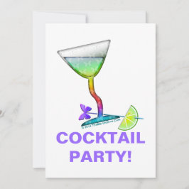 INVITACIONES A LA FIESTA - MARTINI DE MARIPOSA