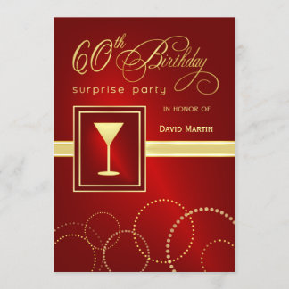 Invitaciones a la fiesta sorpresa de cumpleaños nú